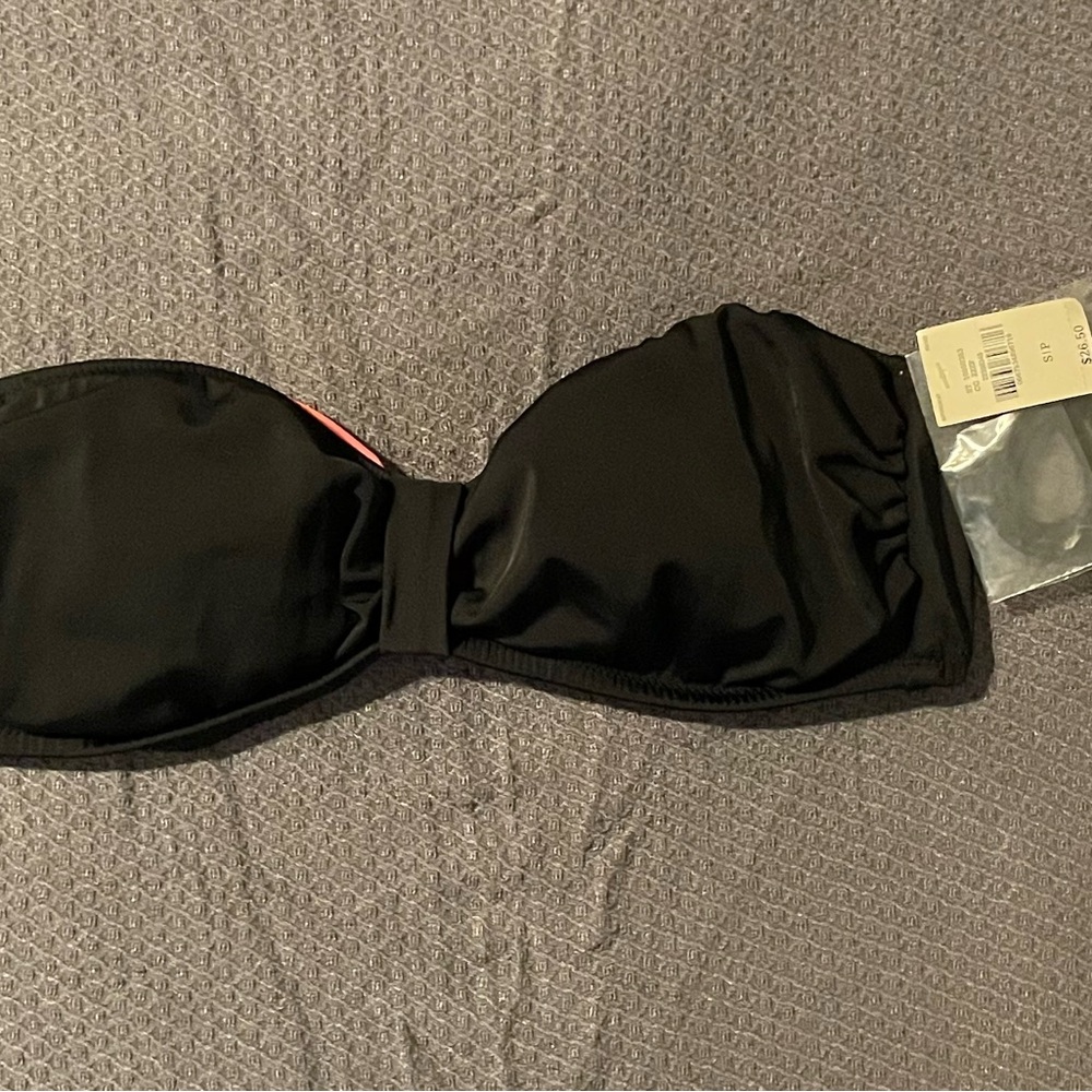 PINK Victoria's Secret Black Swim Too